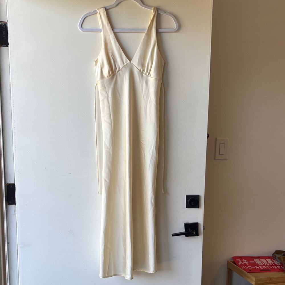 Altar'd State Cream Maxi Dress